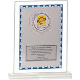 ODAK KUPA - Cam Plaketler - CM-088 A - 18x21 cm