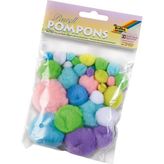 Odea 50397 Ponpon Set Pastel Renkli