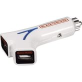 Odea Black+Decker PIUSB2BE 3.1 Amper Çift Çıkışlı USB Araç Şarj Cihazı