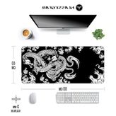 Odea Dikişli Kenar Gaming Mouse Pad, 80X40 Cm, Dragon Knot Temalı