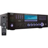 Odea Ev Sineması Bluetooth Amplifikatör Alıcısı - 4 Kanal 3000 Watt Stereo Hoparlör Ev Ses Amplifikatörü Alıcısı Radyo, Usb, 2 Mikrofon W/echo, CD DVD Oynatıcı, Lcd, Raf Montajlı - Pyle PD3000BT.5