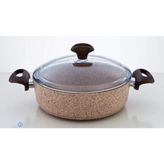 Odea Falez Creamy Granitec 26 cm Kısa Granit Tencere