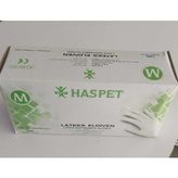 Odea Has-Pet Haspet Latex Pudrasız Eldiven Medium 100'LÜ - 001 Kırık Beyaz