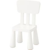 Odea Ikea Mammut Sandalye Beyaz - Ahşap - Bej - Siyah