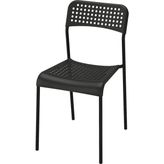 Odea Ikea Sandsberg Sandalye, Siyah - Acı Kahverengi