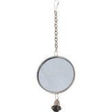 Odea Karlie Aynalı Kuş Oyuncağı Çap 5 cm - Ahşap - Bej
