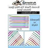 Odea Kavisli Plastik Yün Iğnesi, 12 Cm, 10 Adet Set
