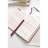 Odea Kitap Okuma Günlüğü Reading Journal Bordo - 1 - 0