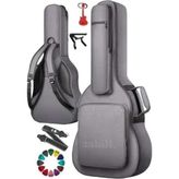 Odea Klasik Gitar Çanta Kılıfı, Full Set, Yüksek Koruma - 3 Renk Sunburst