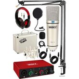 Odea Midex Cx1 Mikrofon + GLX-500 Pro Stüdyo Ses Kartı Seti