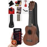 Odea Midex SPA-251 Maun Ağacı Soprano Ukulele Seti - 3 Renk Sunburst