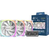 Odea Montech RX120 Pwm Beyaz Reverse Fan Blade 3'lü Paket + Hub Controller Argb - 0-Bordo