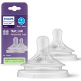 Odea Philips Avent Natural Response 2'li Biberon Emziği, 1 Numara, 0 Ay