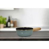Odea Pr Home Soft Green Emaye Ahşap Kulplu Mini Tava