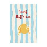 Odea Stickerlı Yemek Tarif Defteri, 50+ Sticker, Mutfak Hediyesi - 1