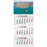 Odea Tr 2027 Gemici Duvar Takvimi - Üsküdar - 1