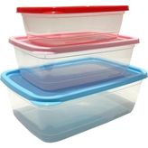 Odea Tr 3lü Set Renkli Vakum Kapak Kırılmaz Saklama Kapları 1.25L-750ML-430ML Difriz ve Mikrodalgaya Uyumlu - 0,33 - 00-Siyah - Beyaz