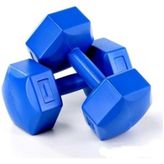 Odea Tr 8 kg Plastik Dambıl 2 Adet Mavi, DB-4141-8