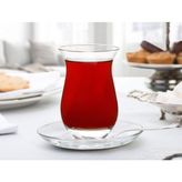 Odea Tr Brigett 6-Lı Çay Bardağı Seti 168 ml - 0,21 lt - Afrika Cevizi Rengi