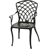 Odea Tr Ceritti Ferforje Görünümlü Siyah Sandalye, Bahçe, Balkon ve Dış Mekanda Kullanılabilir 2 Yıl Garantili 150 kg Taşıma Kapasiteli Plastik Sandalye (Hitit Sandalye Tekli, Standart) - Geometrik - 10