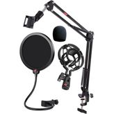 Odea Tr Lastvoice NB39PSMX Mikrofon Standı Shock Mount Pop Filter Sünger Seti