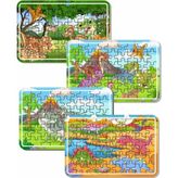 Odea Tr Lipyos Dinazor, Sevimli Dinozorlardan Oluşan Ahşap Puzzle Set