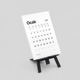 Odea Tr Plancore™ 2027 Minimalist Masa Takvimi Seti - 1