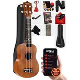Odea Tr UKX-901M Brown Soprano Ukulele (Askı Çanta Metod Pena)