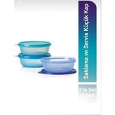 Odea Tupperware Üç Şekerpare/small Bowl 600ML 3lü Set - Abanoz
