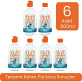 Odea Ütü Suyu Distile Edilmiş Saf Ütü Suyu 6 Adet 500 ml - Şeffaf