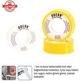 Odeon Teflon Bant 10 Mt 0,075 X 12 Mm (100 Adet)