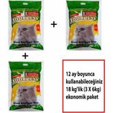 Odorless Ekstra 3x6 kg Kedi Kumu