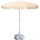 Ods Plaj Şemsiyesi 200/8 Bidonlu - Krem - 200 cm