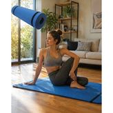 OEM 10 mm Yoga Matı Kaymaz Yüzey Çift Taraflı Kullanım Dayanıklı Eva Fitness Mind - 2622-3228 - Çok Renkli