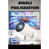 OEM 130 Inç Geniş Ekran Ve 4K Destekli Full HD Projeksiyon Cihazı Çok Renkli, UCZAYAKLIPROJEKSİYON1