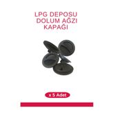 OEM Atiker Lpg Depo Dolum Ağzı Kapağı Ince Diş ( 5 Adet )