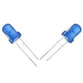 Oem Halmet Mantar Led 5mm Mavi