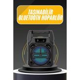 OEM Karaoke Mikrofonlu Fm Radyolu Bluetooth Hoparlör Yüksek Ses Kaliteli - 3337-8530 - Çok Renkli
