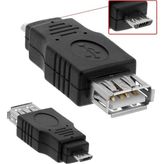 OEM Micro USB To USB Dönüştürücü Konnektör - Siyah