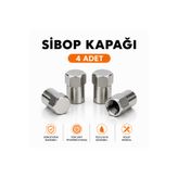 OEM PLASTİK SİBOP KAPAĞI 4'LÜ PAKET
