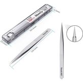 OEM Qianli Ineezy Fx-01 Profosyonel Hassas Ince Uçlu Entegre Cımbızı - Metalik Gri