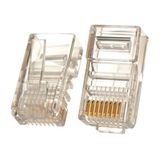 Oem Rj-45 8P 8C Plug Jack (10'lu Paket)
