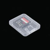 OEM Sd Hafıza Kartı Saklama Kutusu Şeffaf Plastik Tf Sım Kart Taşıma Koruma Kılıfı Sdhc Mmc Xd Cf Uyumlu