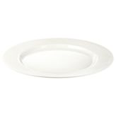 OFANTLIGT tabak, beyaz beyaz 28 cm