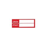 Offıcemate Sılınebılır Raf Etıketı 100 Lu