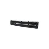 Oft 48 Port Modüler Omega Cat 6 Plus Patch Panel Dolu