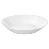 OFTAST çukur tabak, beyaz beyaz 20 cm