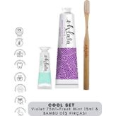 Ohlala Violet Mint 75 Ml+Fresh Mint 15 Ml+Bambu Dis Fircasi Dis Bakim Set