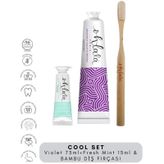 OHLALA Violet mint 75ml + Fresh Mint 15 ml + Bambu Diş Fırçası Cool Set