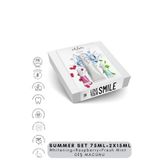 Ohlala Whitening 75 ml + Fresh Mint 15 ml + Raspberry Mint 15 ml Summer Set Diş Macunu